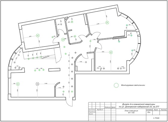 Interiors: создание чертежей для архитектора Сольмаз Фуляди