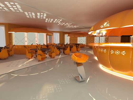 Interiors: Апартамент отель